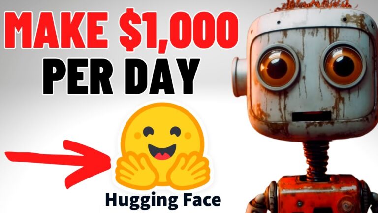 Easiest Way to Make $1,000 With THIS Ai Video Generator (TEXT TO VIDEO WITH HUGGING FACE)