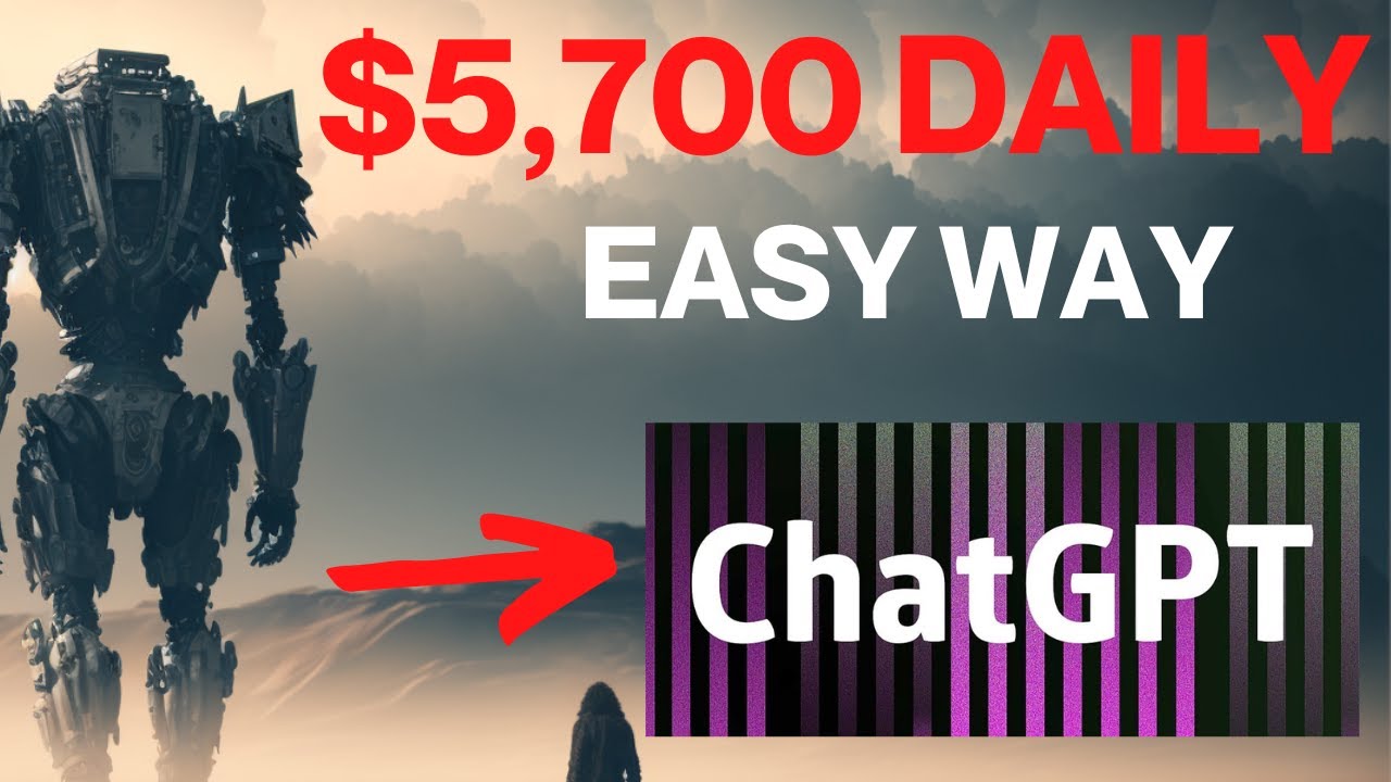 Easy Way To Earn 5700 Daily Online With Chat Gpt Easy Way To Make Money Online 1