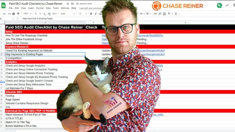 SEO Checklist by Chase Reiner (Complete Guide 2021)