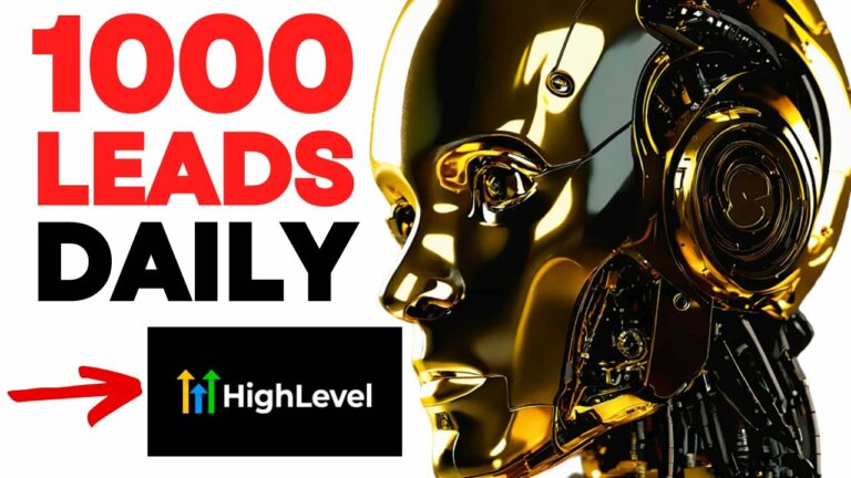 EASIEST Way to Get 1,000 Leads Per Day With AI / HighLevel (Even if You’re a Beginner)