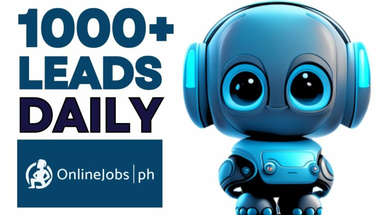 EASIEST Way to Get 1,000 Leads Per Day With AI / OnlineJobs (Even if You’re a Beginner Part 3)