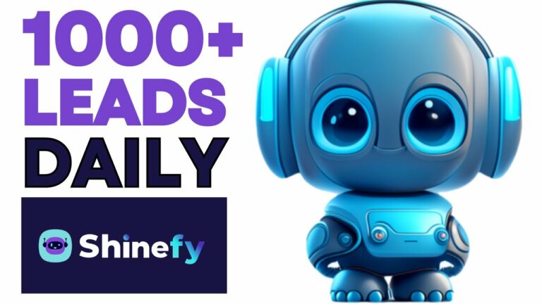 EASIEST Way to Get 1,000 Leads Per Day With AI / Shinefy (Even if You’re a Beginner Part 2)