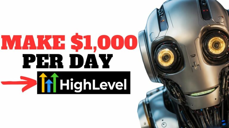 EASIEST Way to Make $1,000 Per Day With AI /  HighLevel  (Complete Beginners Guide 2024)