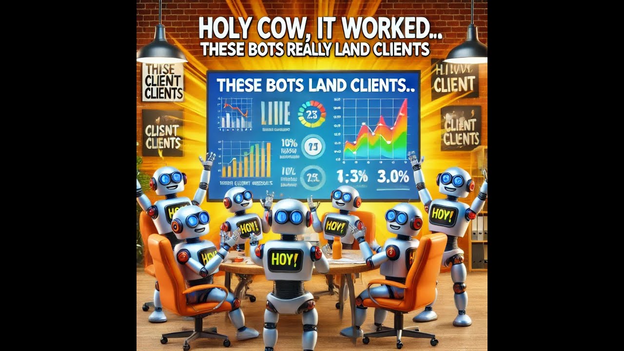 Holy Cow It Worked These Bots Really Land Clients See The Results Live